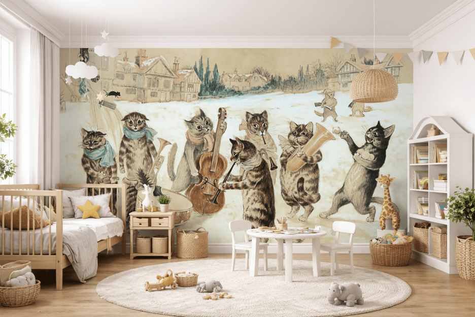 Festive Feline Orchestra