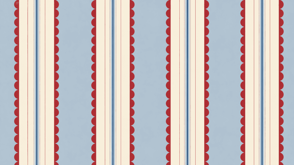 Scalloped Stripes