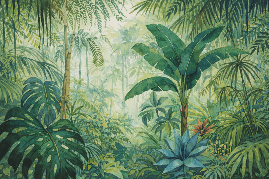 Frosted Jungle Canopy