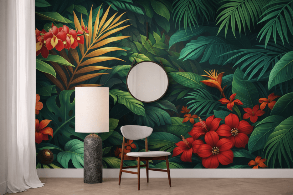 Tropical Ink Imprint