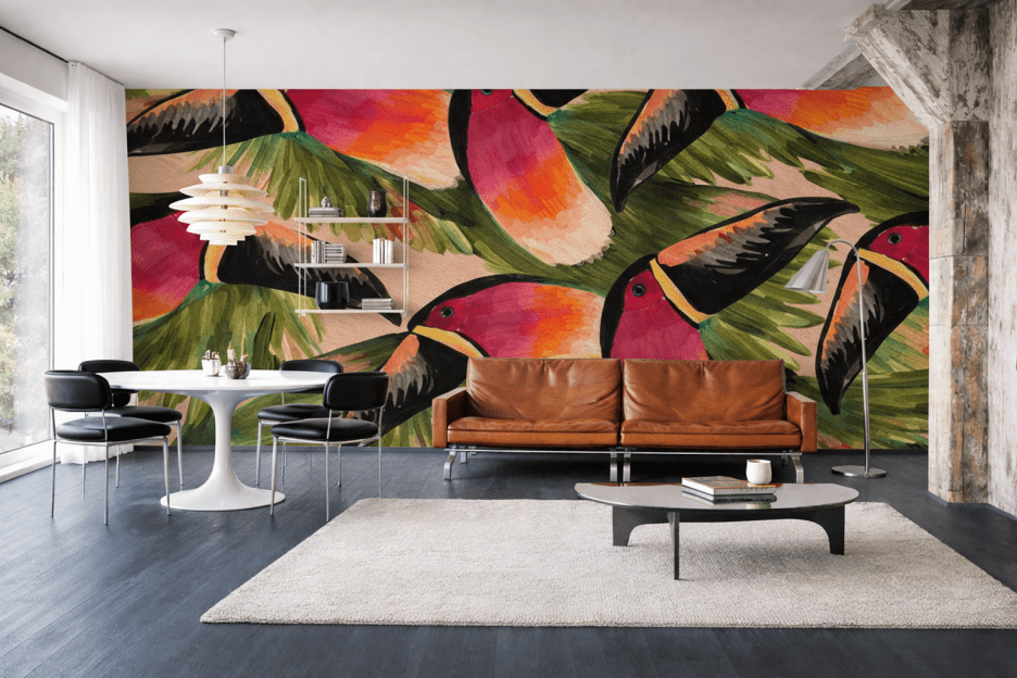 Tropical Toucan Mosaic