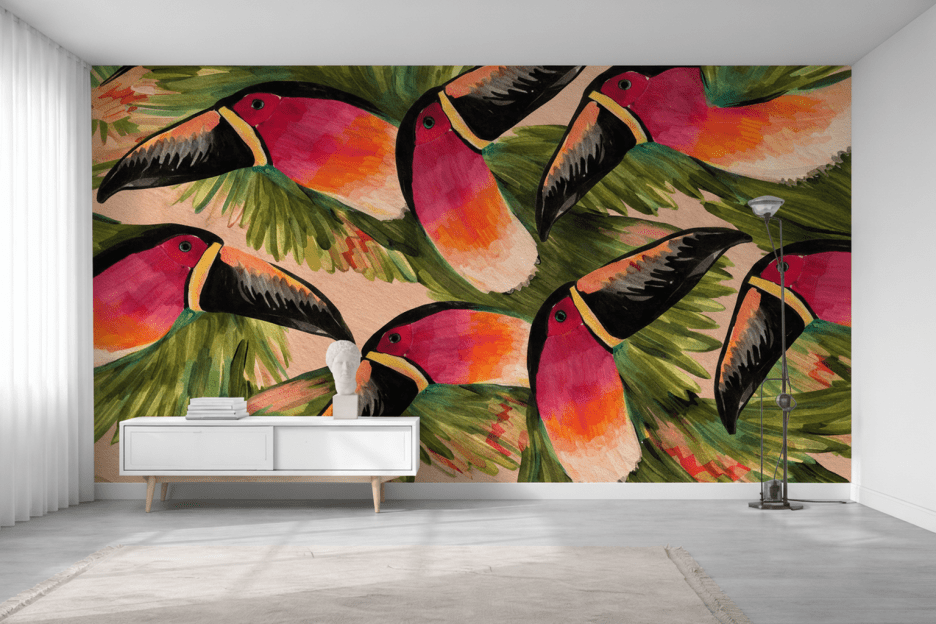 Tropical Toucan Mosaic