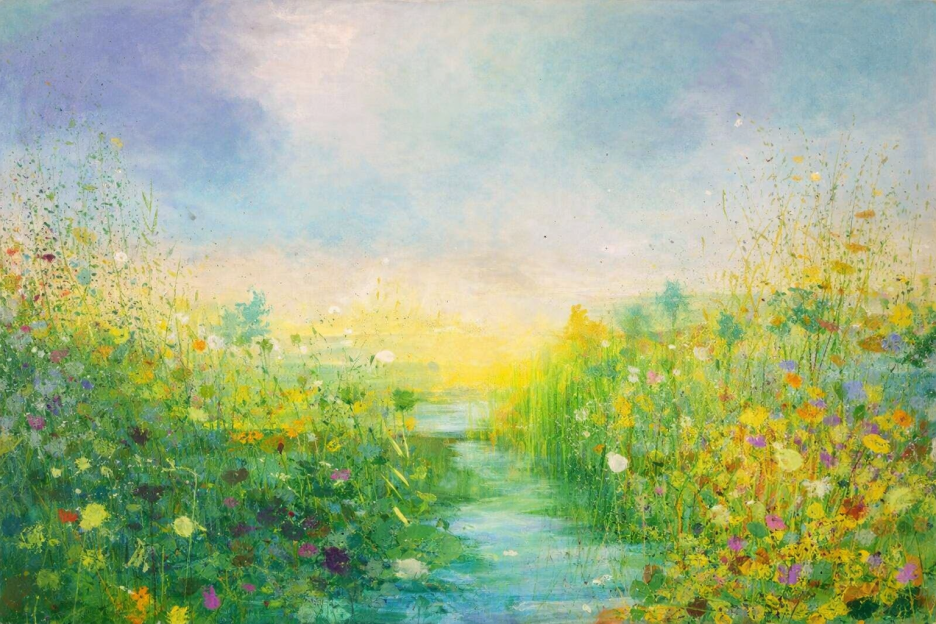 Sunlit Meadowscape