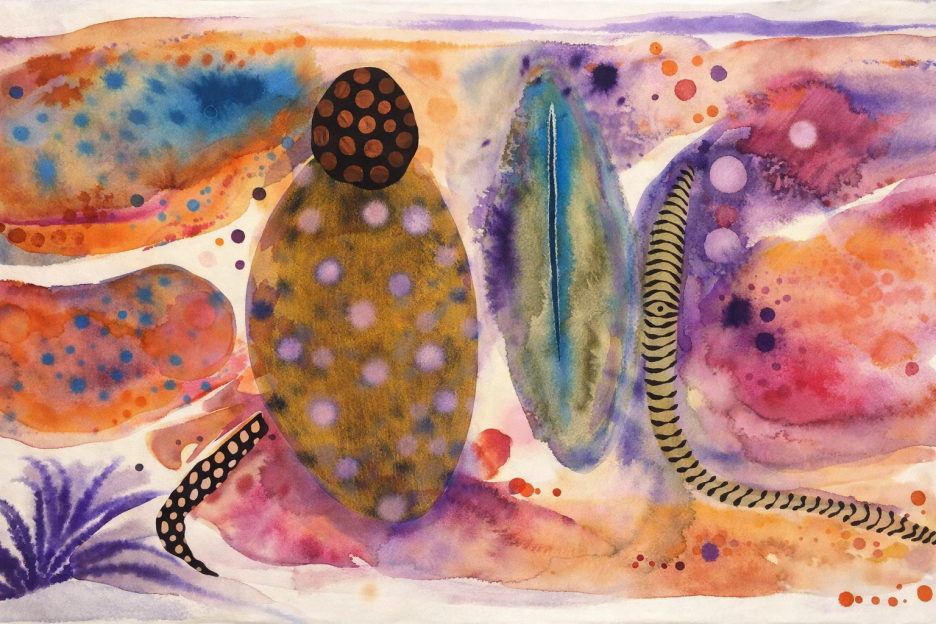 Eclectic Coral Tapestry