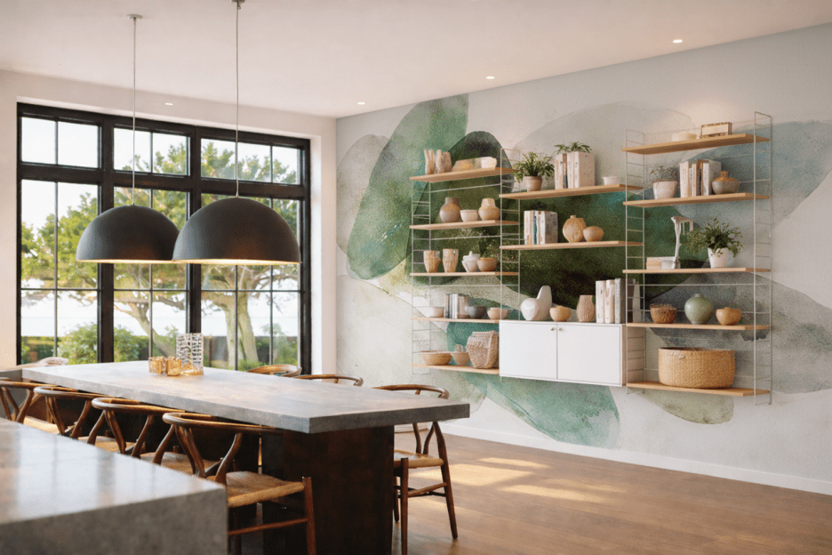 Mossy Pebble Droplets