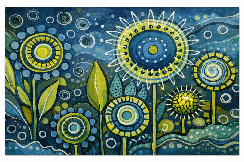 Whimsical Petal Burst