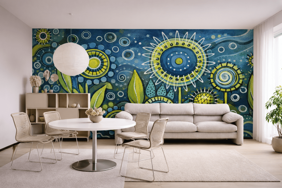 Whimsical Petal Burst