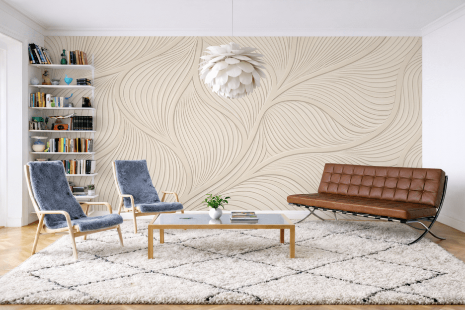 Wavy Tendril Motif