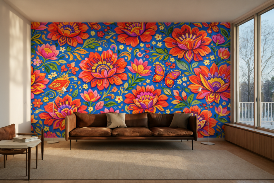 Vibrant Flora Canvas