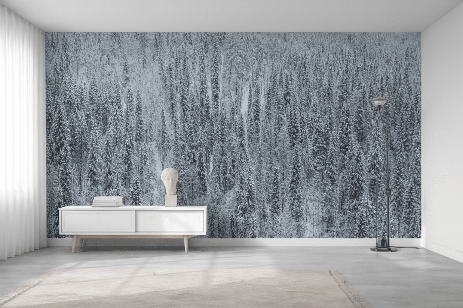Frosted Pinescape