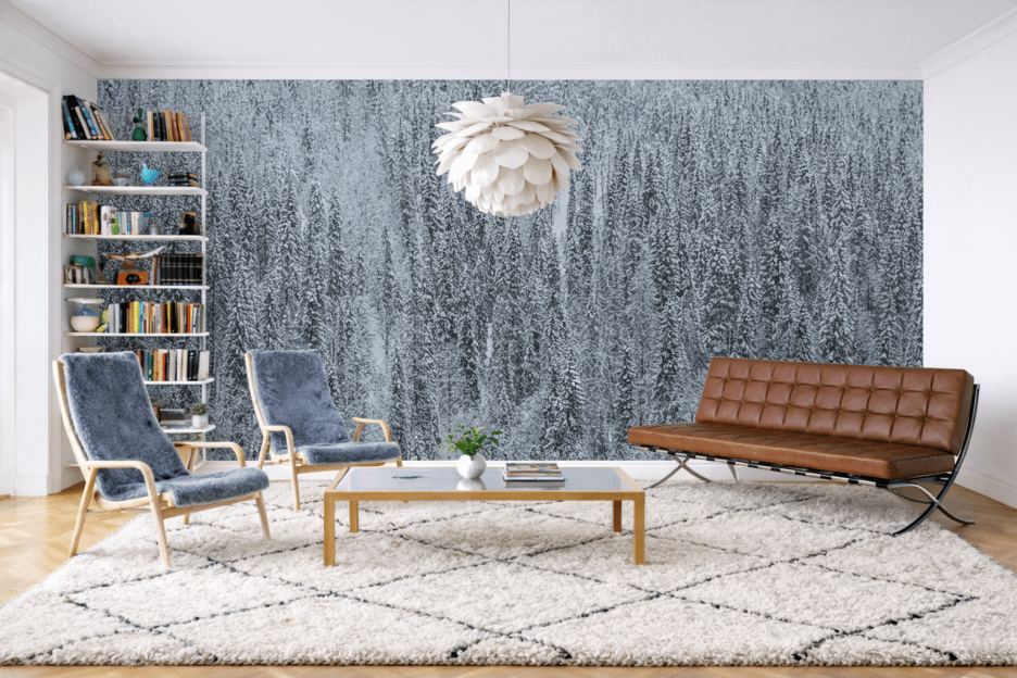 Frosted Pinescape