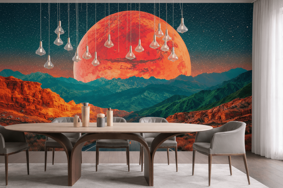 Crimson Granite Horizon