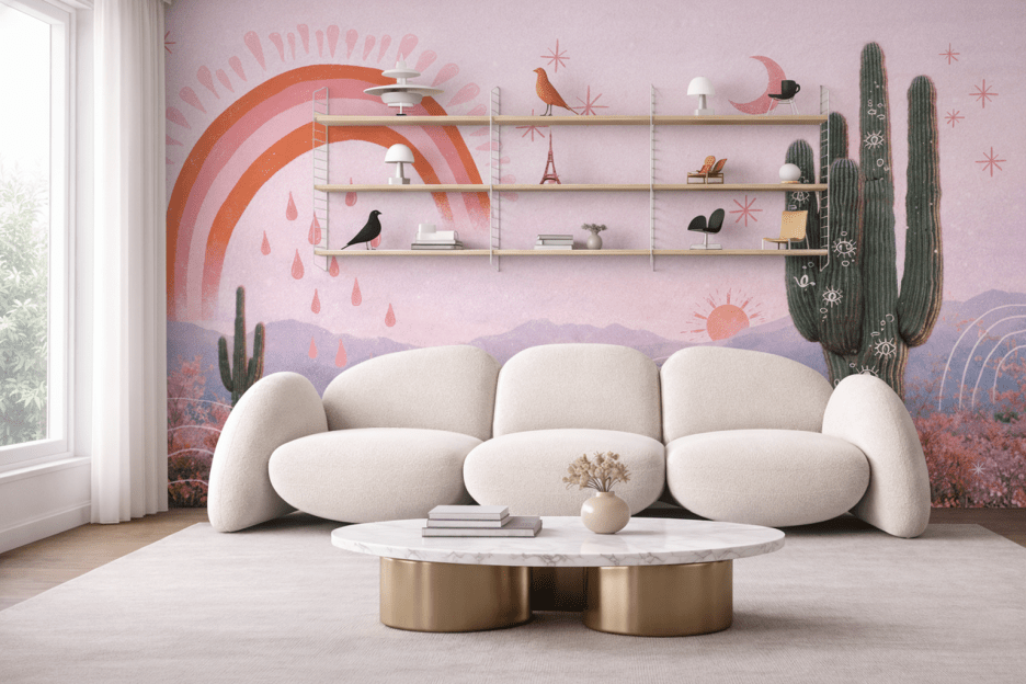 Arid Rainbow Dreamscape