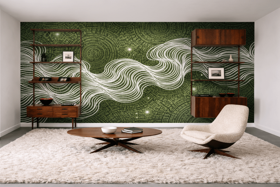 Woven Kelp Tapestry