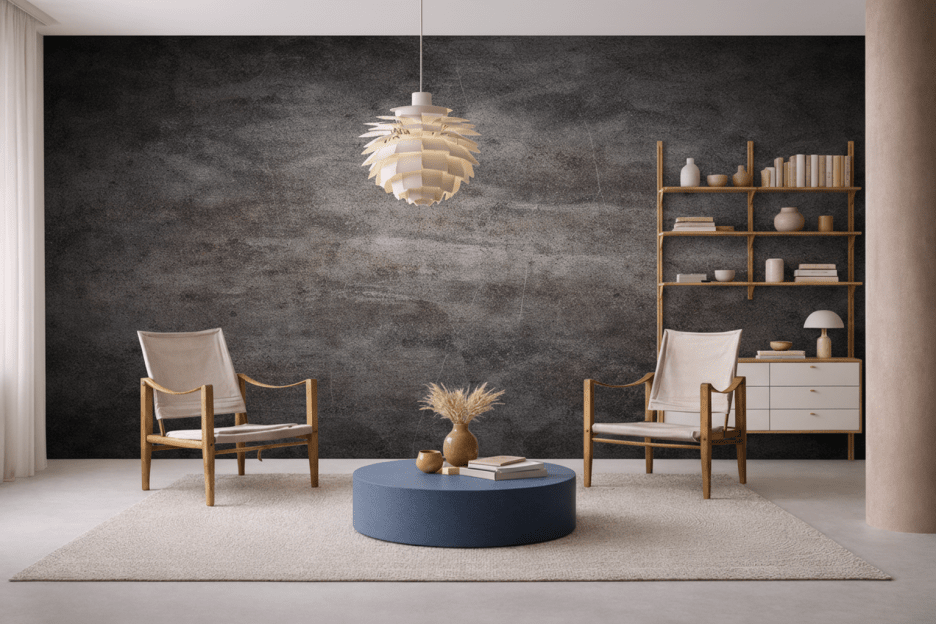 Worn Metallic Canvas