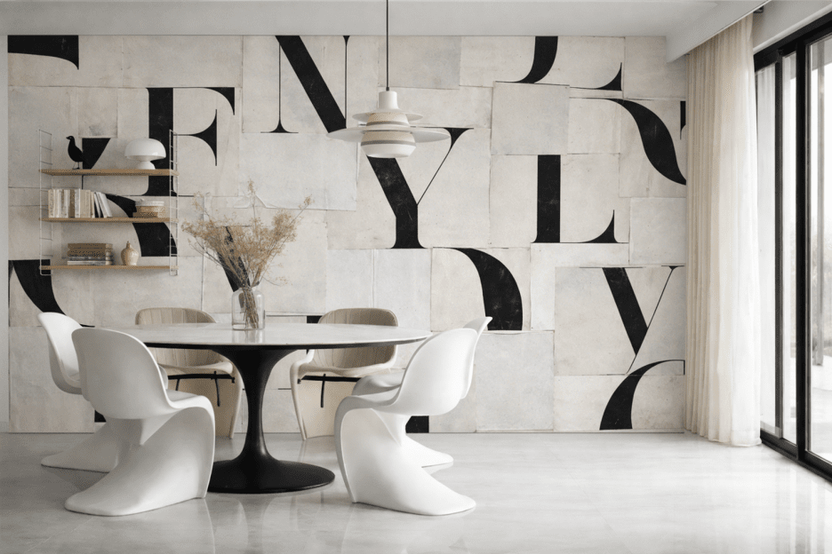 Fragmented Typography