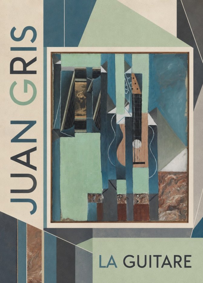 Juan Gris La Guitare No2 - Poster
