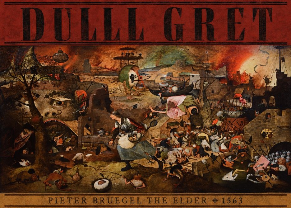 Pieter Bruegel Dull Gret I No4 - Poster