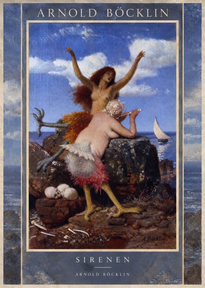Arnold Böcklin Sirenen No5 - Poster