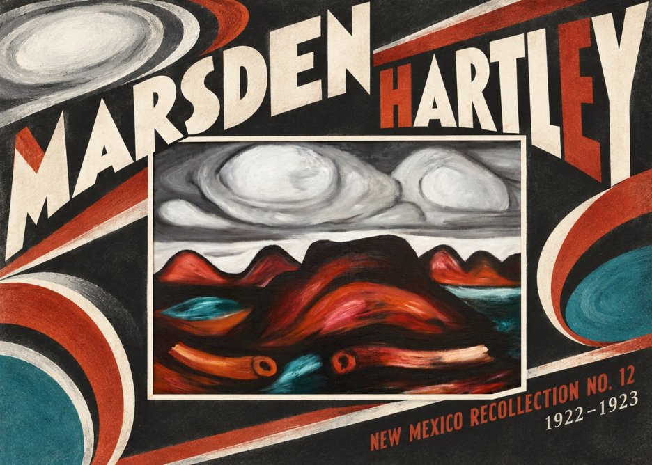 Marsden Hartley New Mexico Recollection No. 12 No5 - Poster