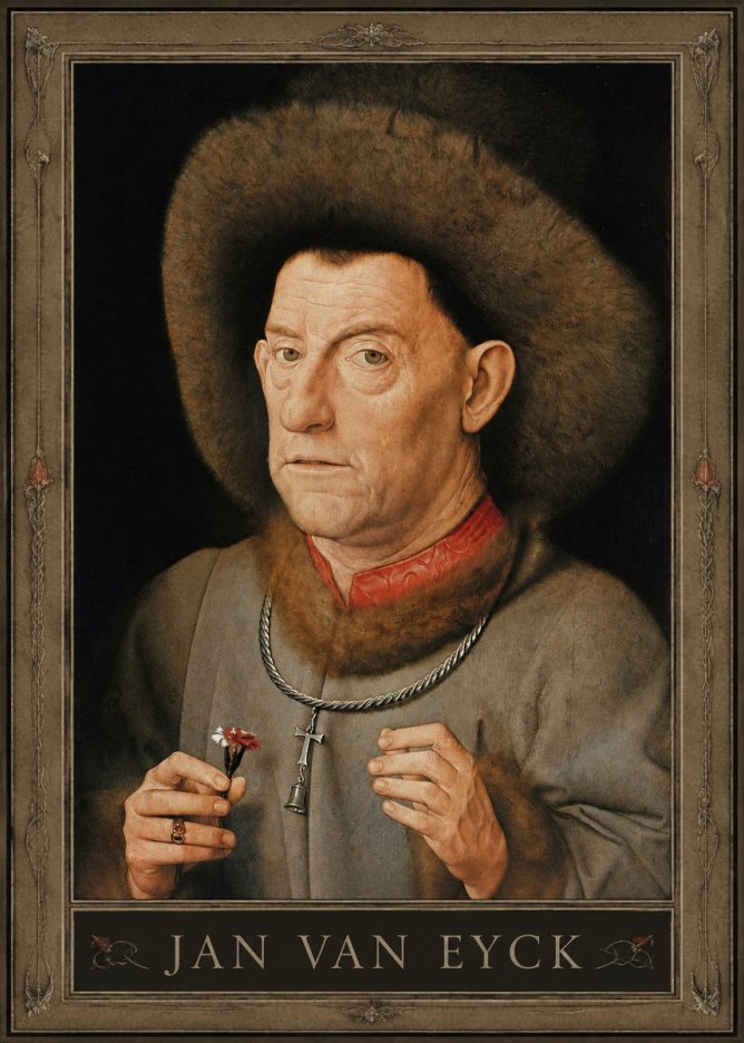 Jan van Eyck Jan Van Eyck No1 - Poster