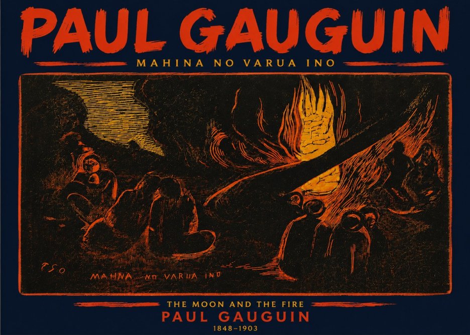 Paul Gauguin Mahina No Varua Ino No4 - Poster