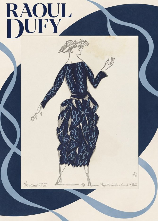 Raoul Dufy Croquis N°iii No6 - Poster