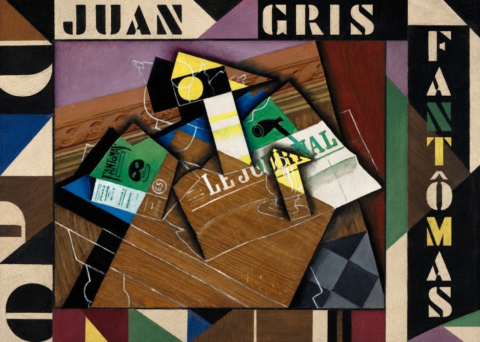 Juan Gris Fantômas I No5 - Poster