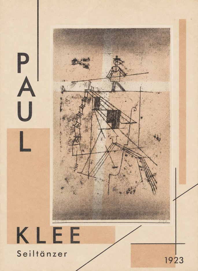 Paul Klee Seiltänzer II No2 - Poster