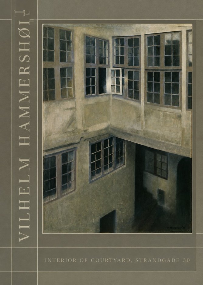 Vilhelm Hammershøi Interior of Courtyard, Strandgade 30 No2 - Poster