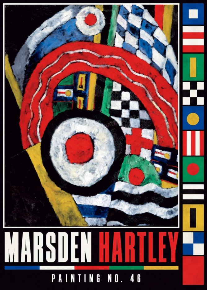 Marsden Hartley Painting No. 46 No4 - Poster
