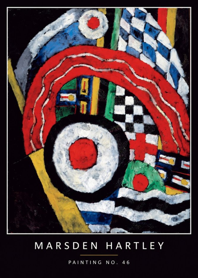 Marsden Hartley Painting No. 46 No6 - Poster