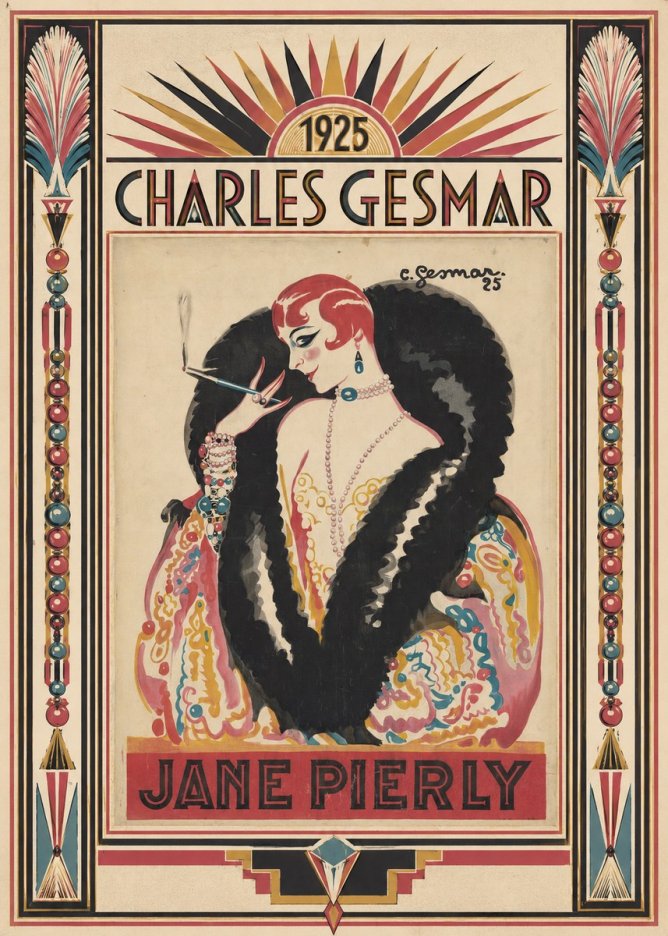 Charles Gesmar Jane Pierly No2 - Poster