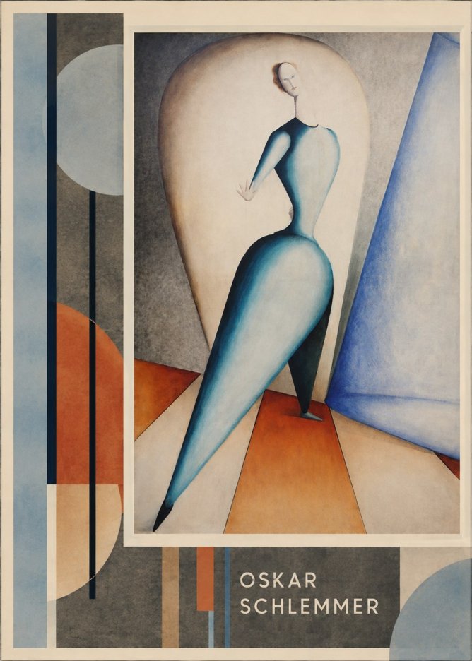 Oskar Schlemmer Oskar Schlemmer No2 - Poster