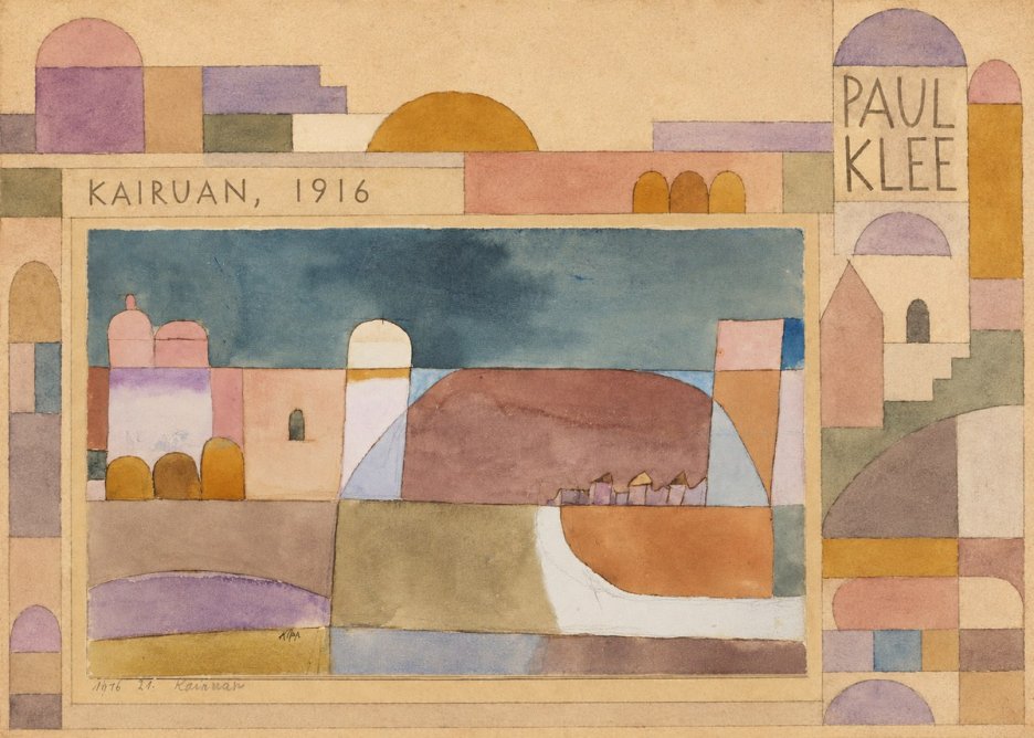 Paul Klee Kairuan, 1916 No6 - Poster