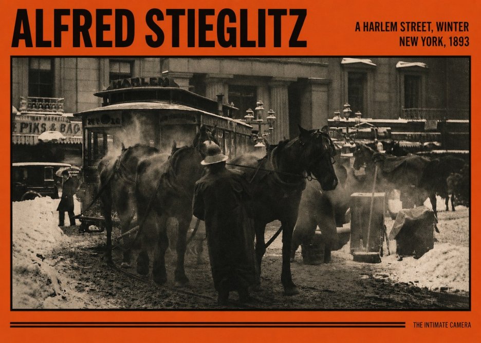 Alfred Stieglitz New York - Winter No4 - Poster