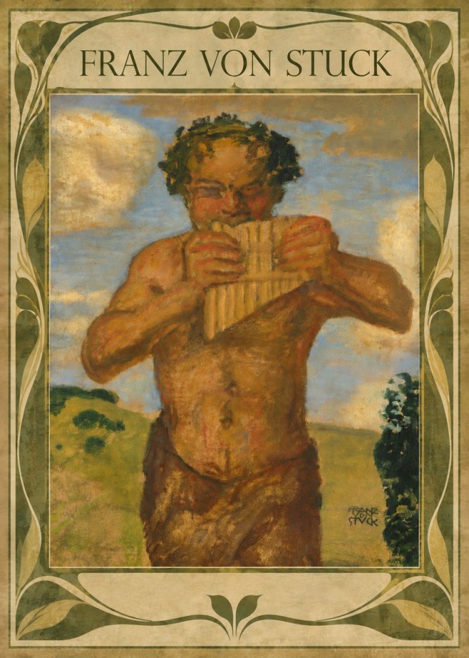 Franz von Stuck Faun No5 - Poster