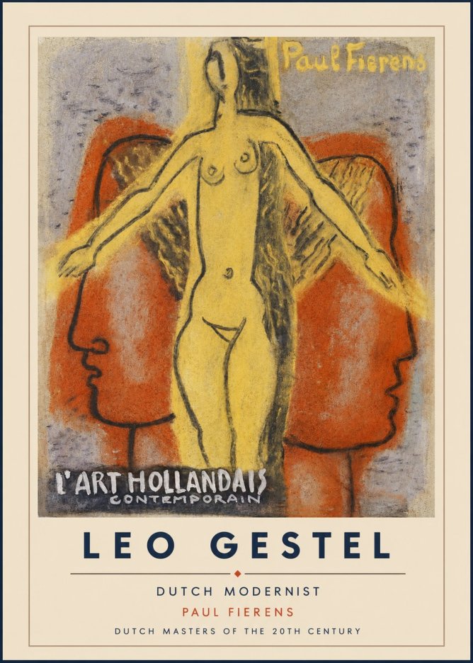 Leo Gestel L'art Hollandais Contemporain I No2 - Poster