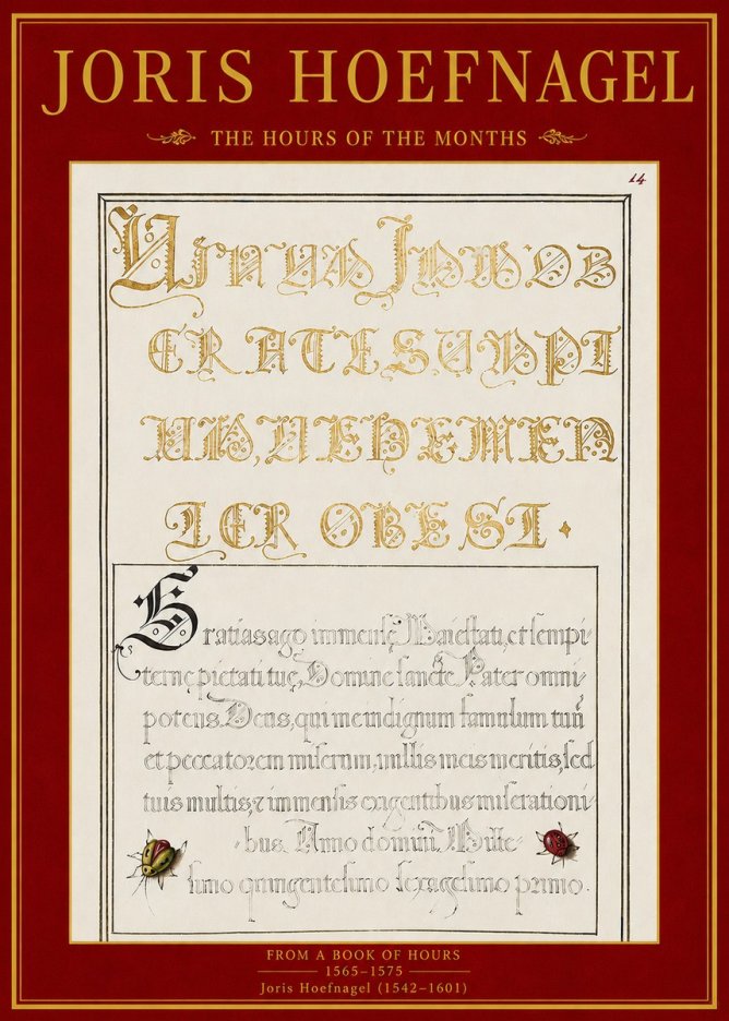 Joris Hoefnagel Gratias Tibi Agimus No4 - Poster