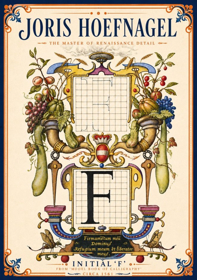 Joris Hoefnagel The Majesty of Nature No6 - Poster