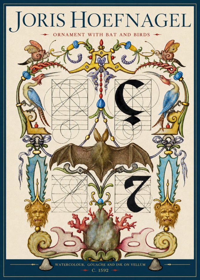 Joris Hoefnagel The Four Elements I No4 - Poster