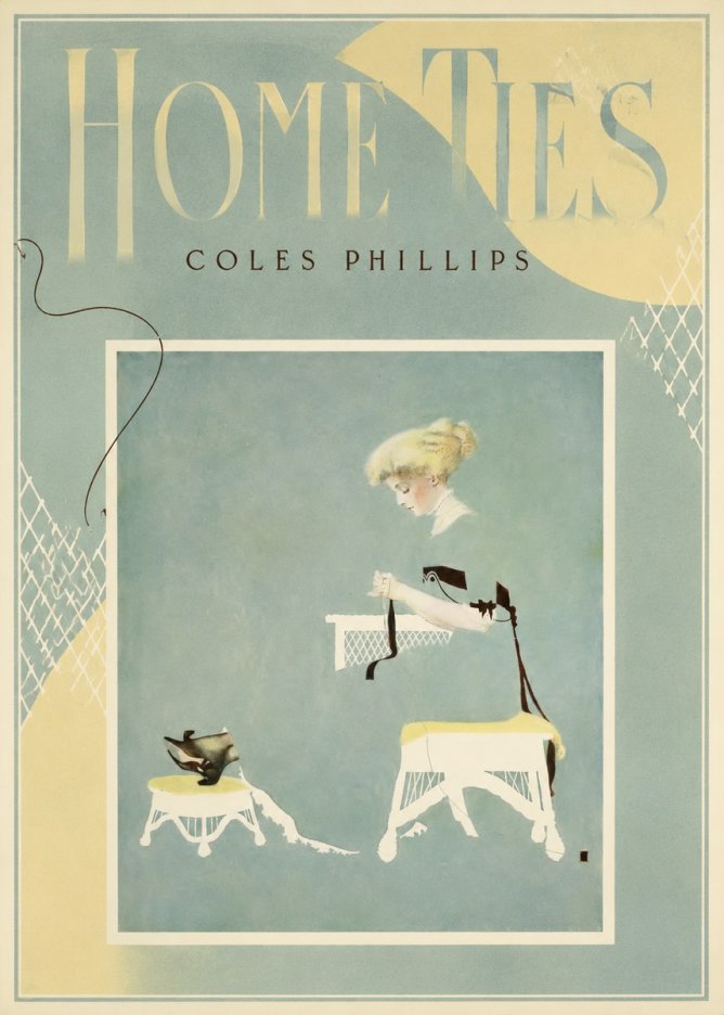 Coles Phillips Home Ties No3 - Poster