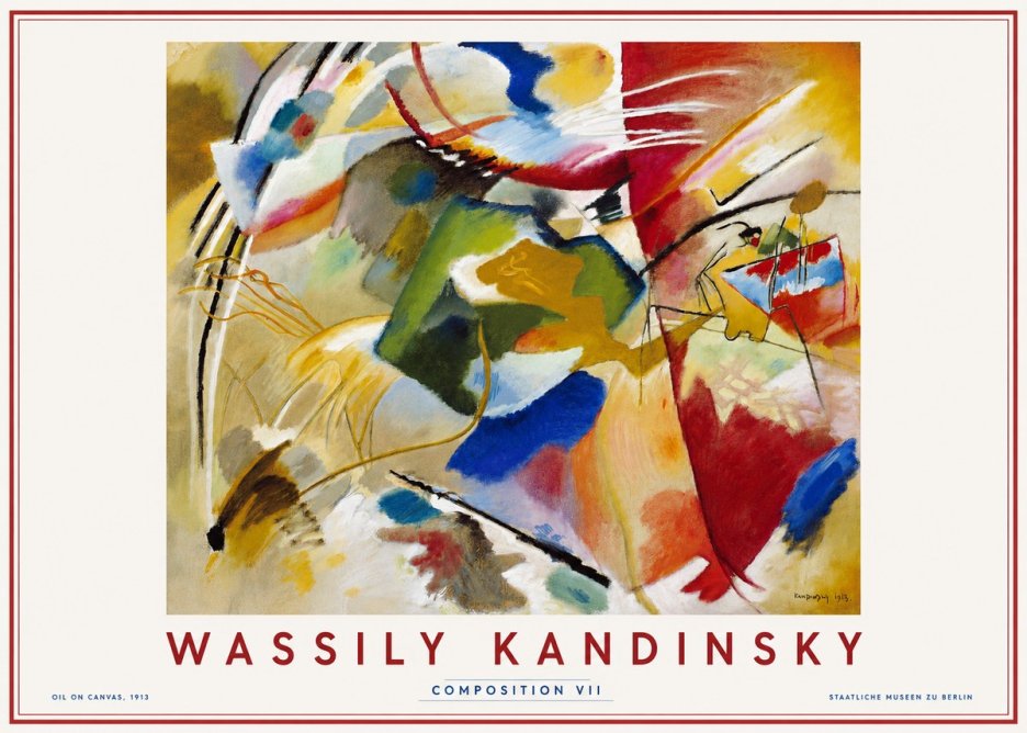 Kandinsky Composition Vii II No2 - Poster