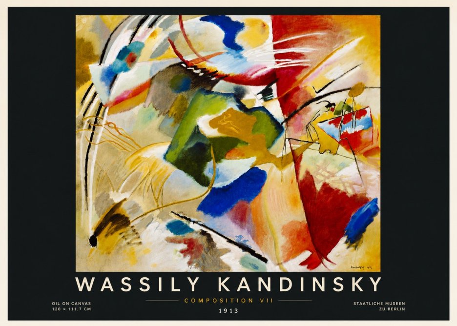Kandinsky Composition Vii II No6 - Poster