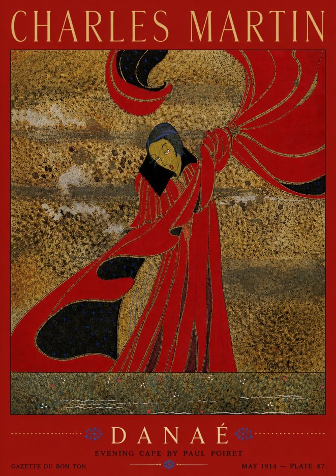 Charles Martin Danaé No3 - Poster