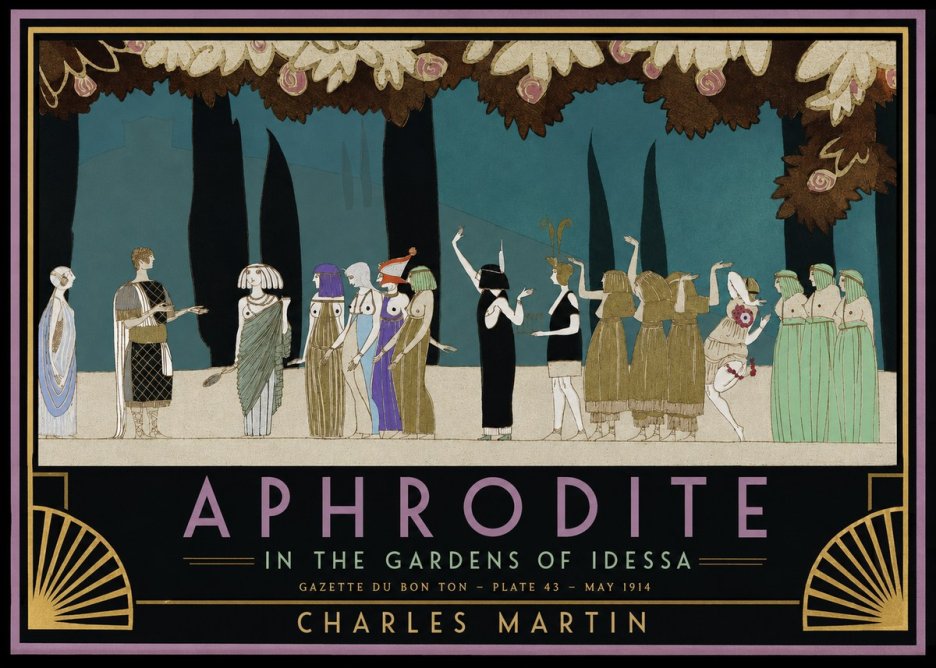 Charles Martin Aphrodite in the Gardens of Idessa No3 - Poster