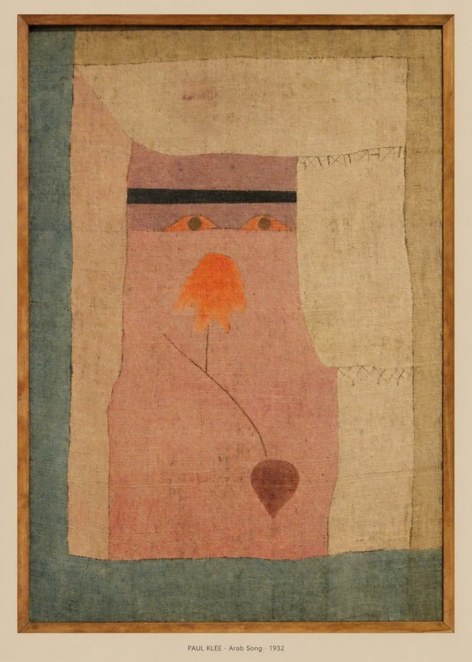 Paul Klee Arab Song No6 - Poster