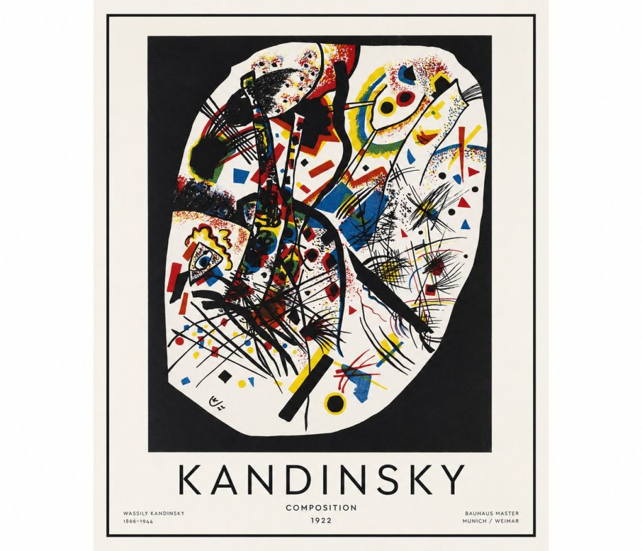 Kandinsky Composition 1922 No1 - Poster