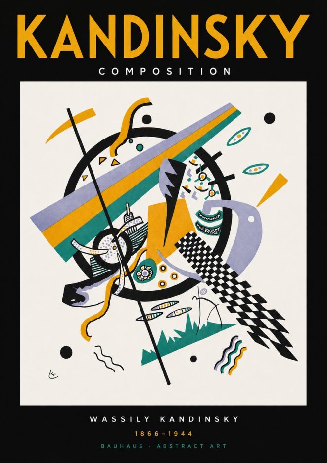 Kandinsky Composition III No2 - Poster