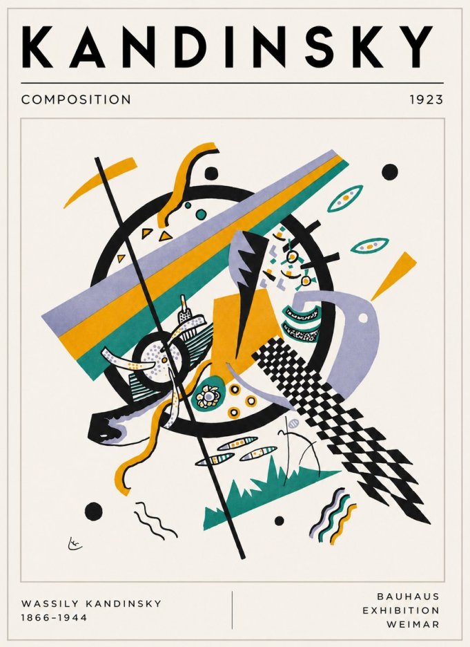 Kandinsky Composition III No3 - Poster